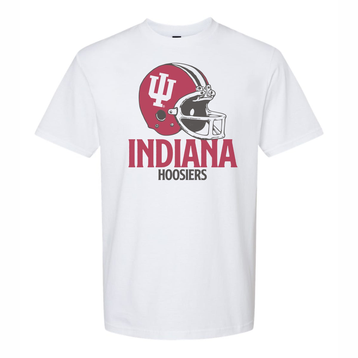 Indiana Hoosiers White Vintage Football Helmet T-Shirt – Gameday Spirit  Fanstore