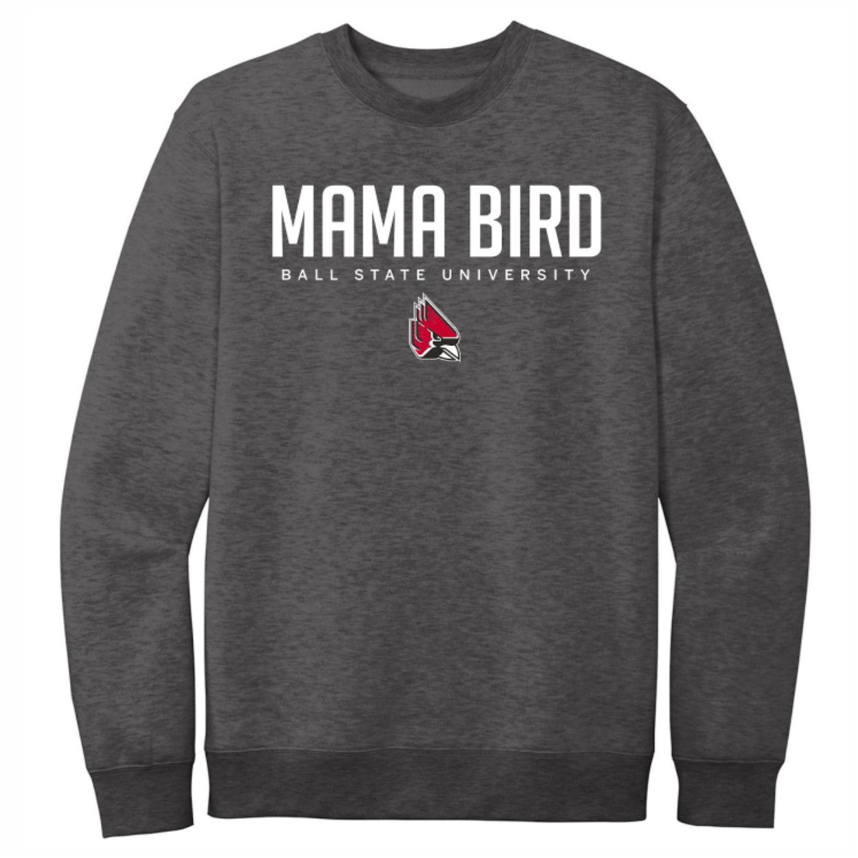 Women's Cardinal Ball State Cardinals Mom T-Shirt