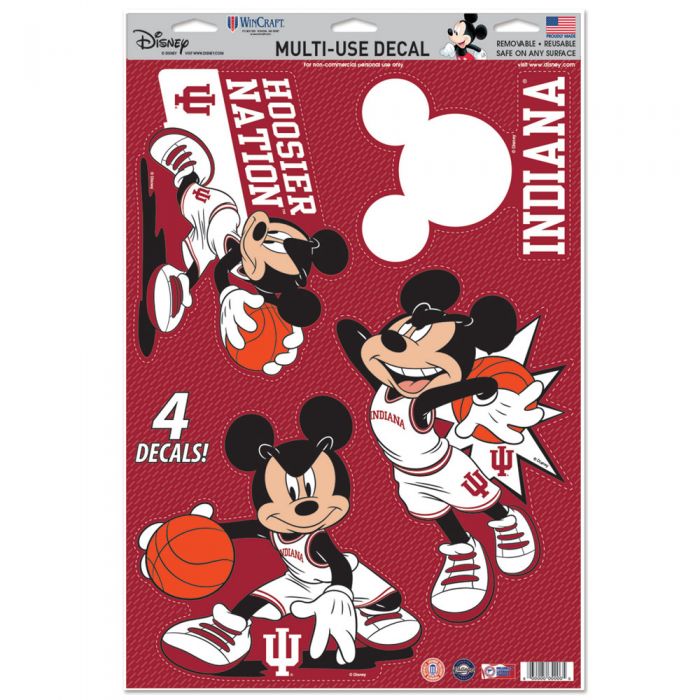 Lids Louisville Cardinals WinCraft Disney Mickey Mouse Team 3-Pack Decal  Set