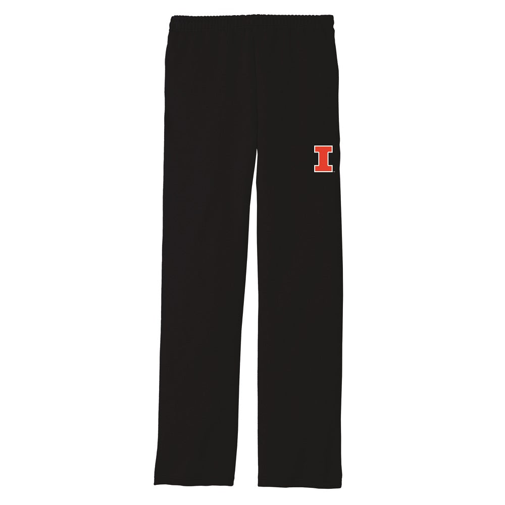 Illinois Fighting Illini Zebra Pant, Navy Blue/Orange