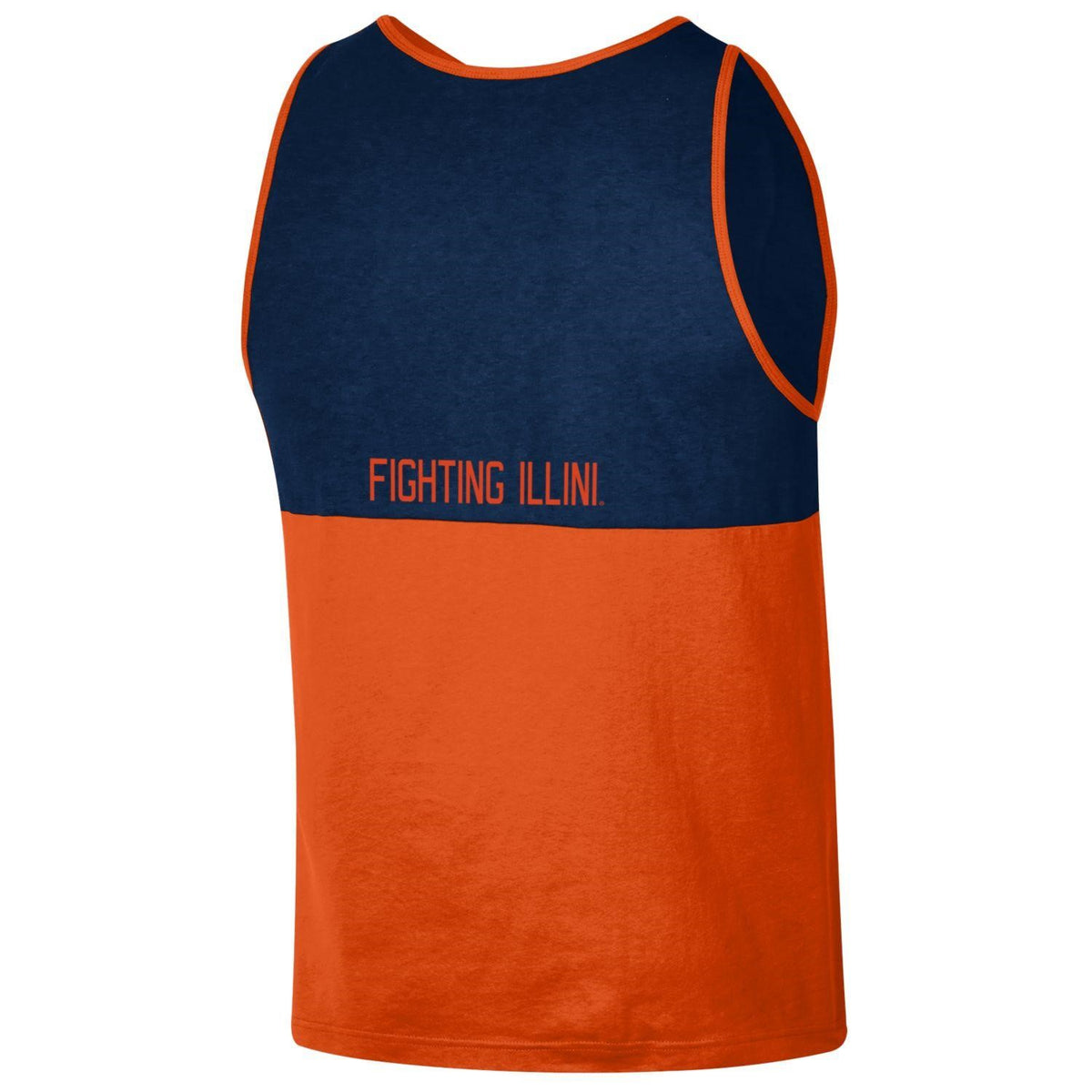 Nike Men's Illinois Fighting Illini Orange Full Button Replica Baseball Jersey, XL
