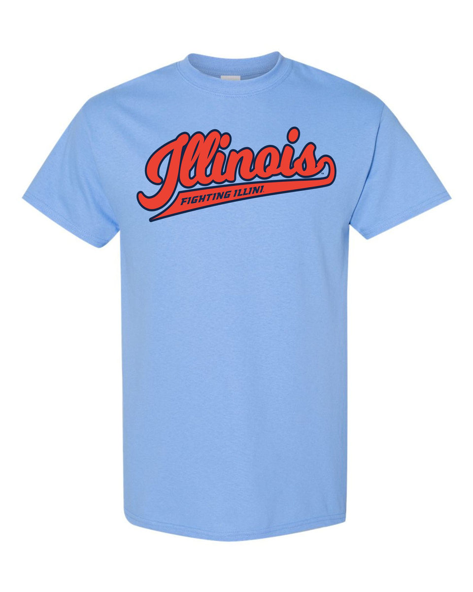 Illinois Fighting Illini: Wordmark Shirt - Illinois Licensed