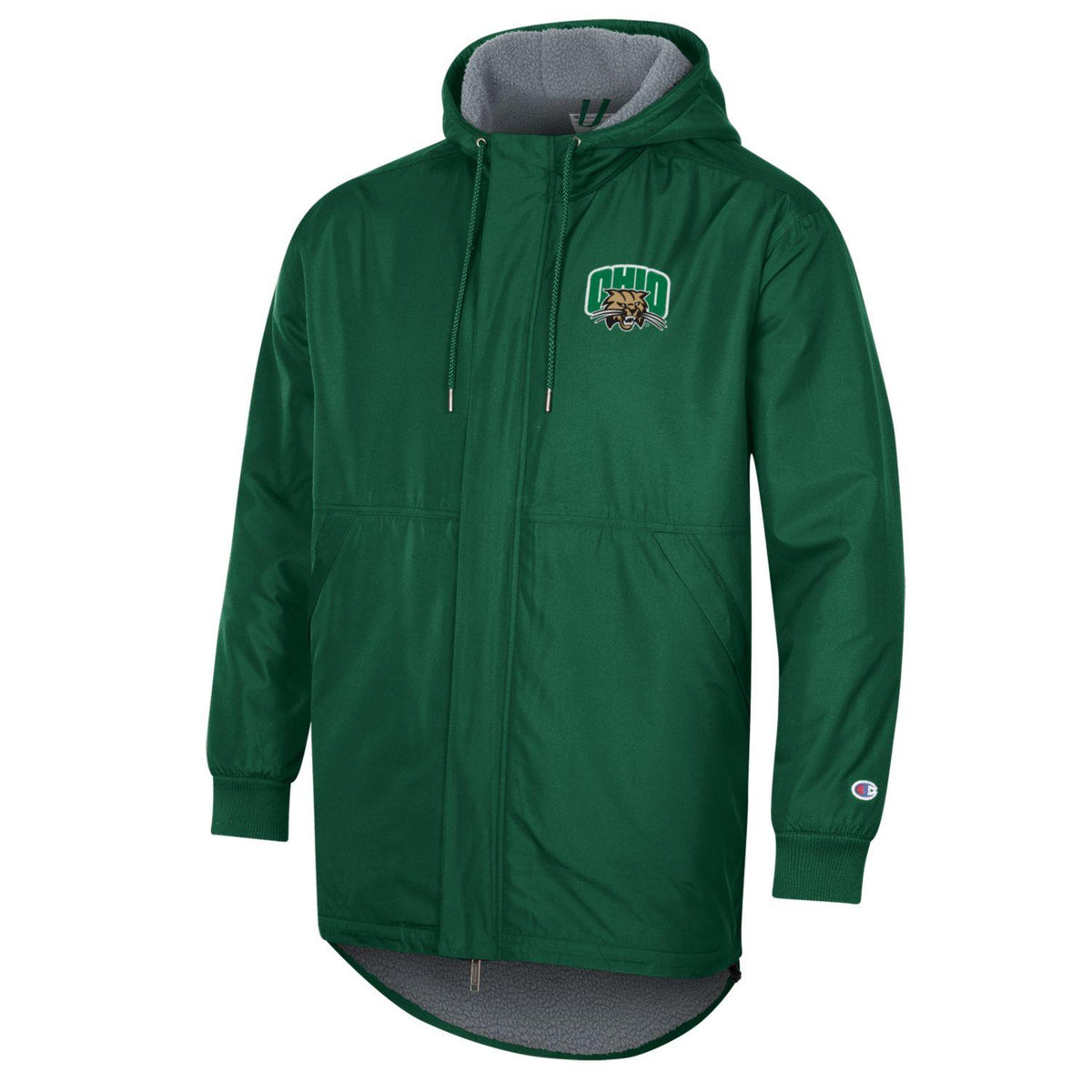 Green Bay Packers Women's Sherpa Quarter-Zip Pullover Jacket - Green