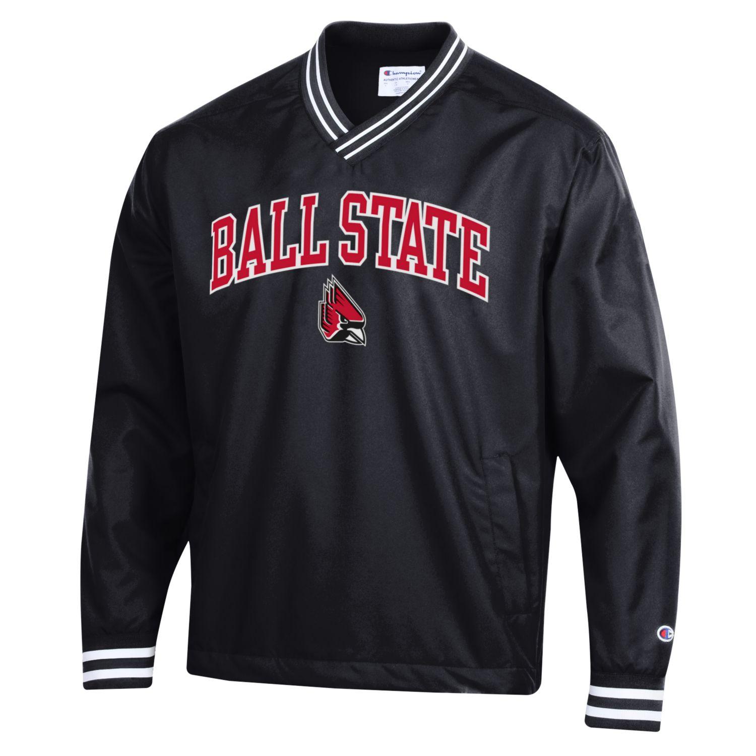 Youth Champion Gray Ball State Cardinals Jersey T-Shirt