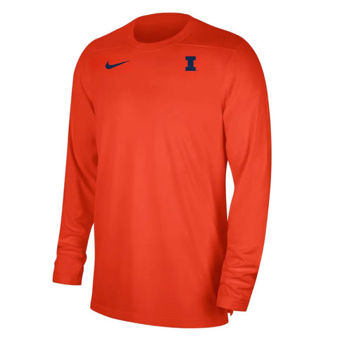 Illinois Fighting Illini Men's Nike Coach Orange T-Shirt – Gameday ...