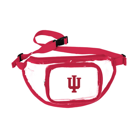 Indiana Hoosiers Clear Fanny Pack