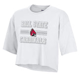 Unisex ProSphere #1 White Ball State Cardinals Softball Jersey