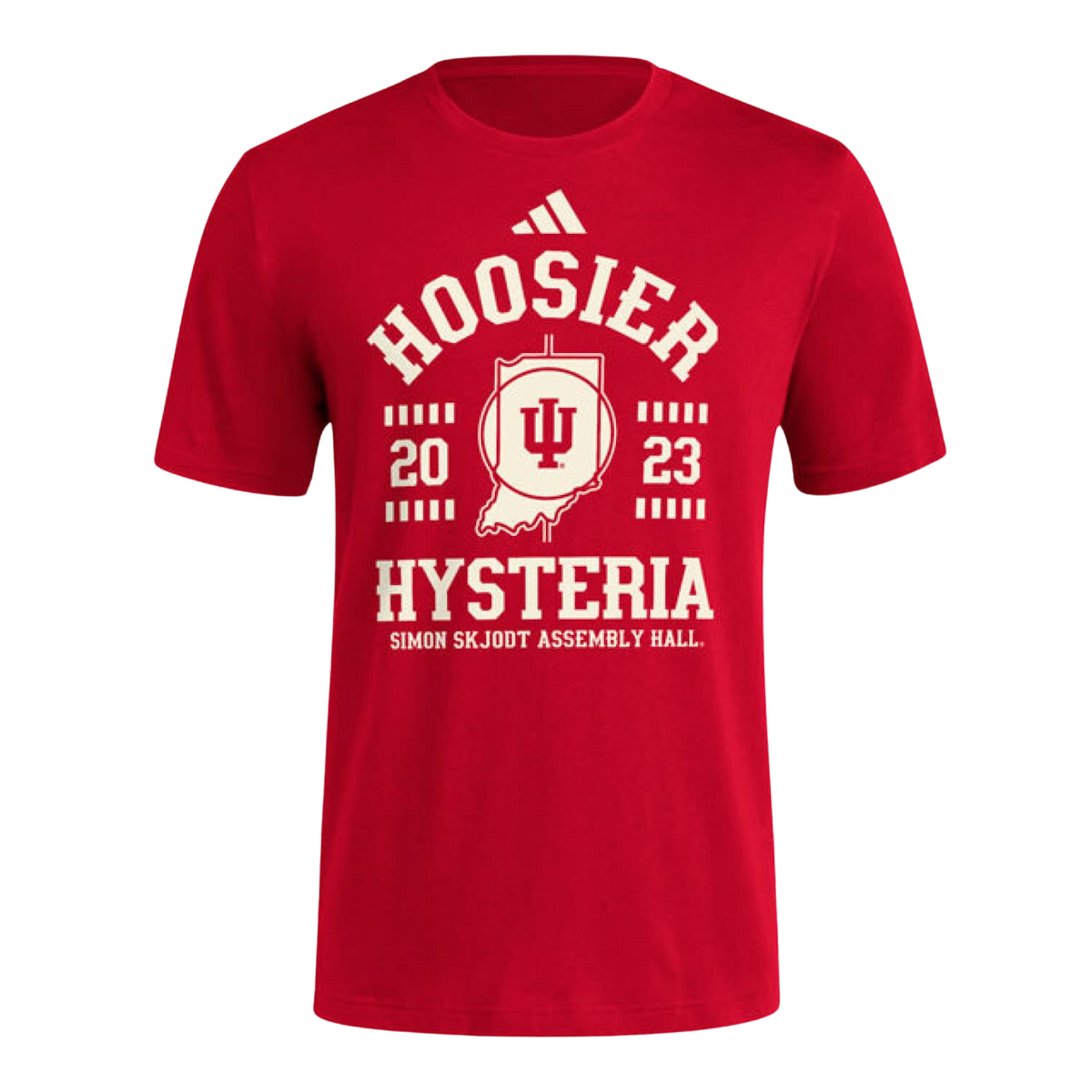 Indiana Hoosiers Men's Adidas Hoosier Hysteria T-Shirt – Gameday Spirit ...