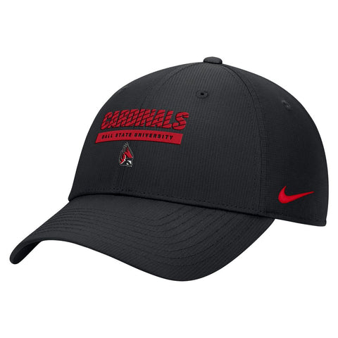 BSU Cardinals Youth Nike Black Slash Hat