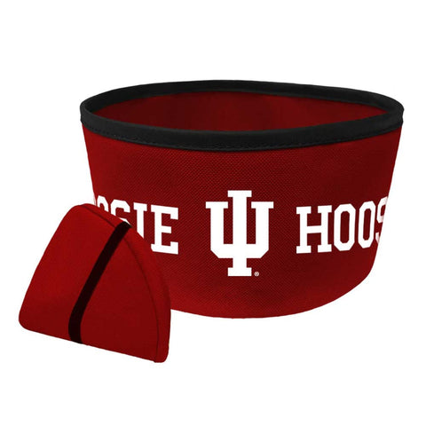Indiana Hoosiers Collapsible Pet Bowl