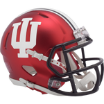 Indiana Hoosiers Matte Red Mini Replica Football Helmet