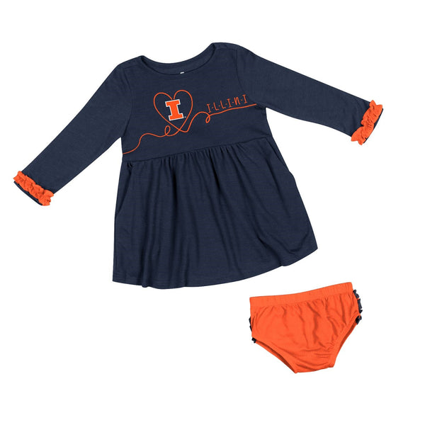 Illinois Fighting Illini Infant 2-Piece Football Set – Gameday Spirit  Fanstore