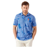 Men's Tommy Bahama Navy Illinois Fighting Illini Miramar Blooms Polo