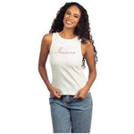 Indiana Hoosiers Women's Chicka-D Classic White Tank