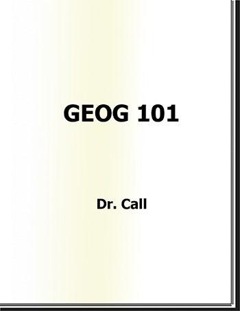 GEOG 101 CALL - F22