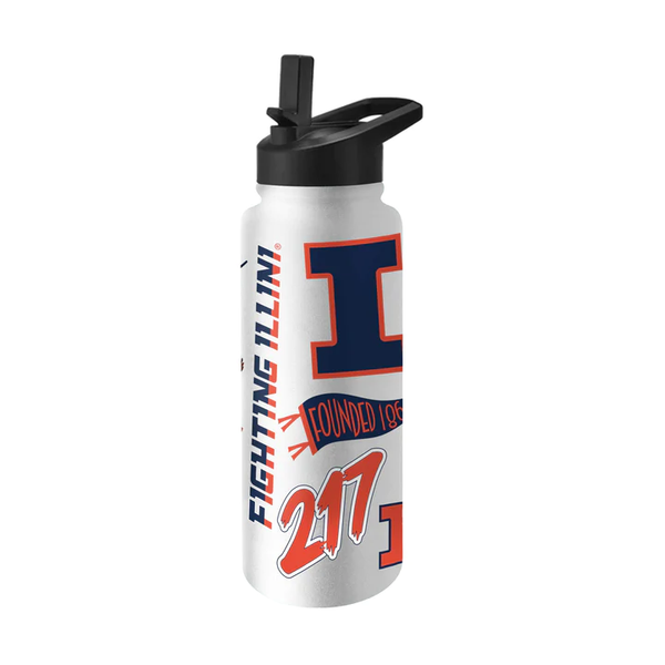 American University 34oz Native Quencher Bottle