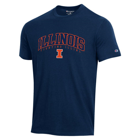 Illinois Fighting Illini: Wordmark Shirt - Illinois Licensed