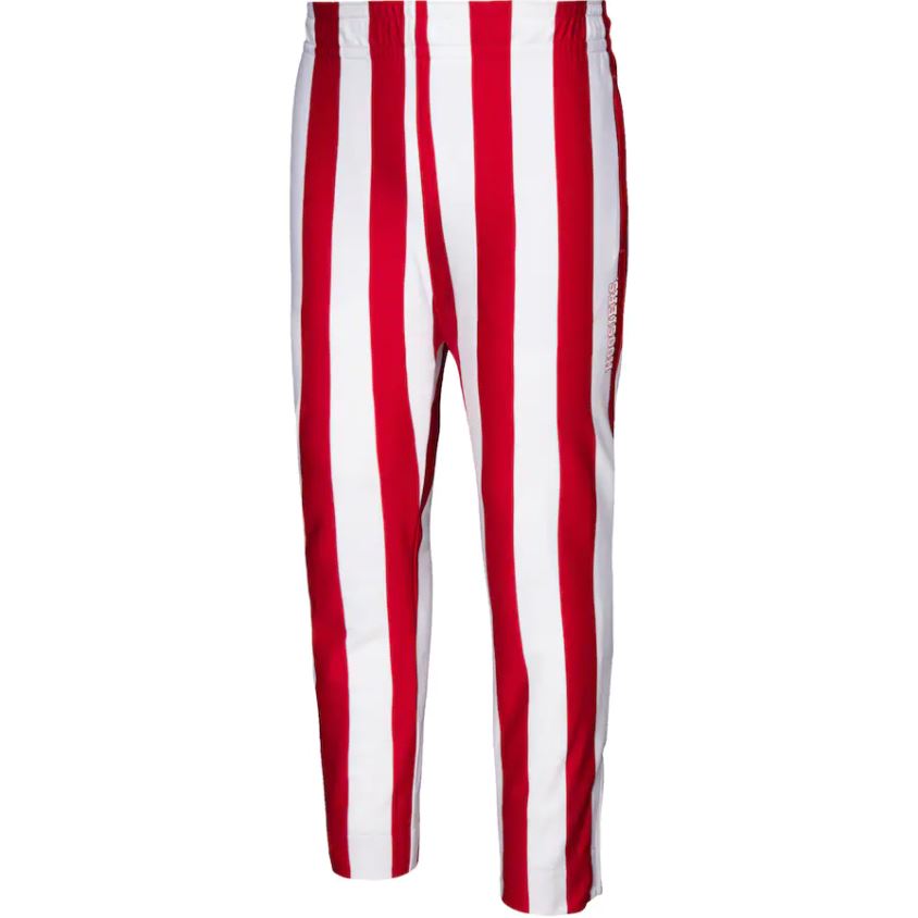Candy Stripe Warm Up Pants! Indiana Hoosiers! Harlem Globetrotters!