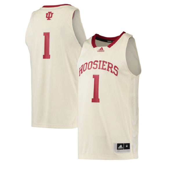 Toddler Indiana Hoosiers Adidas #1 Football Jersey / 2T