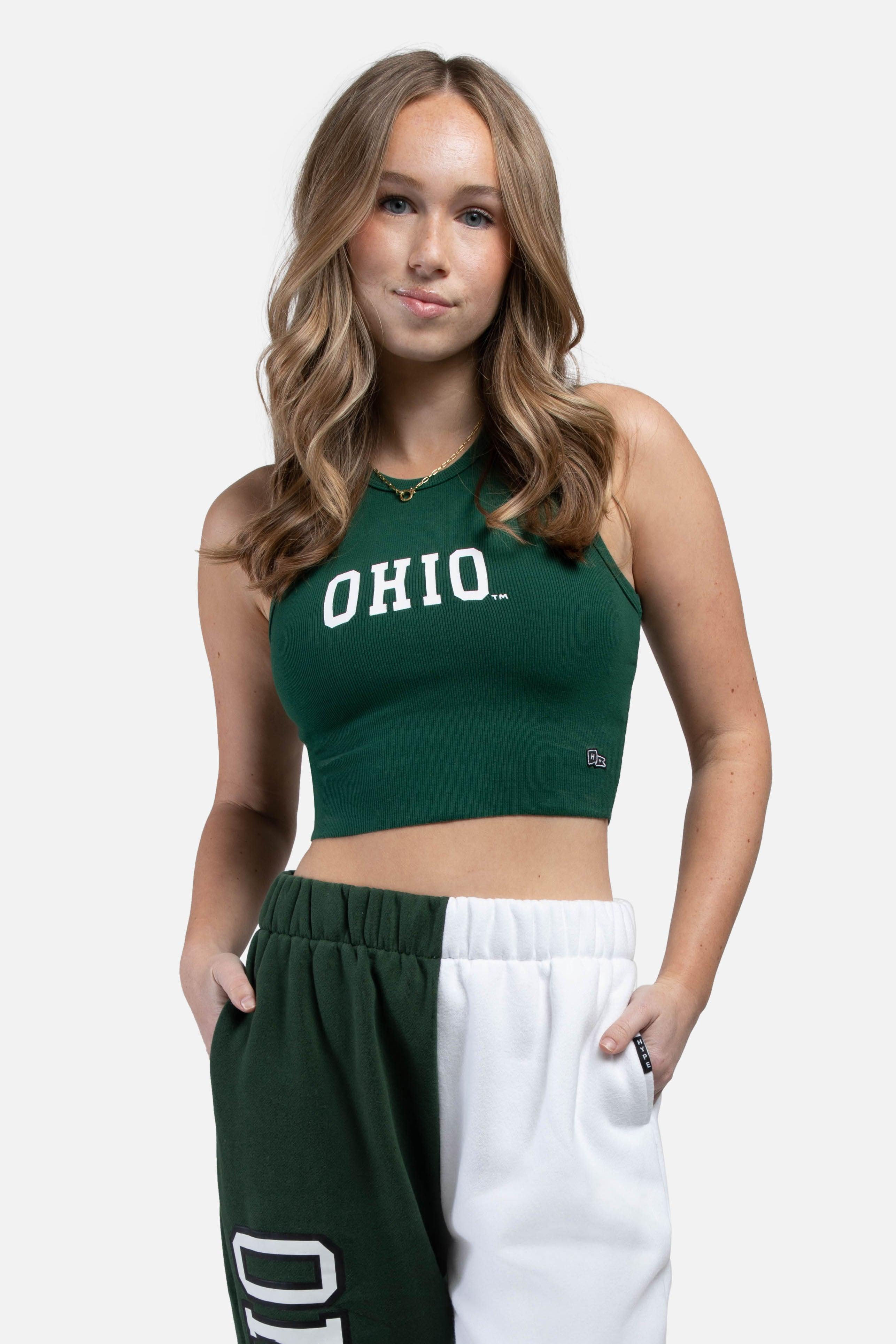 Ohio State Bandeau Top Large / Black | Hype and Vice