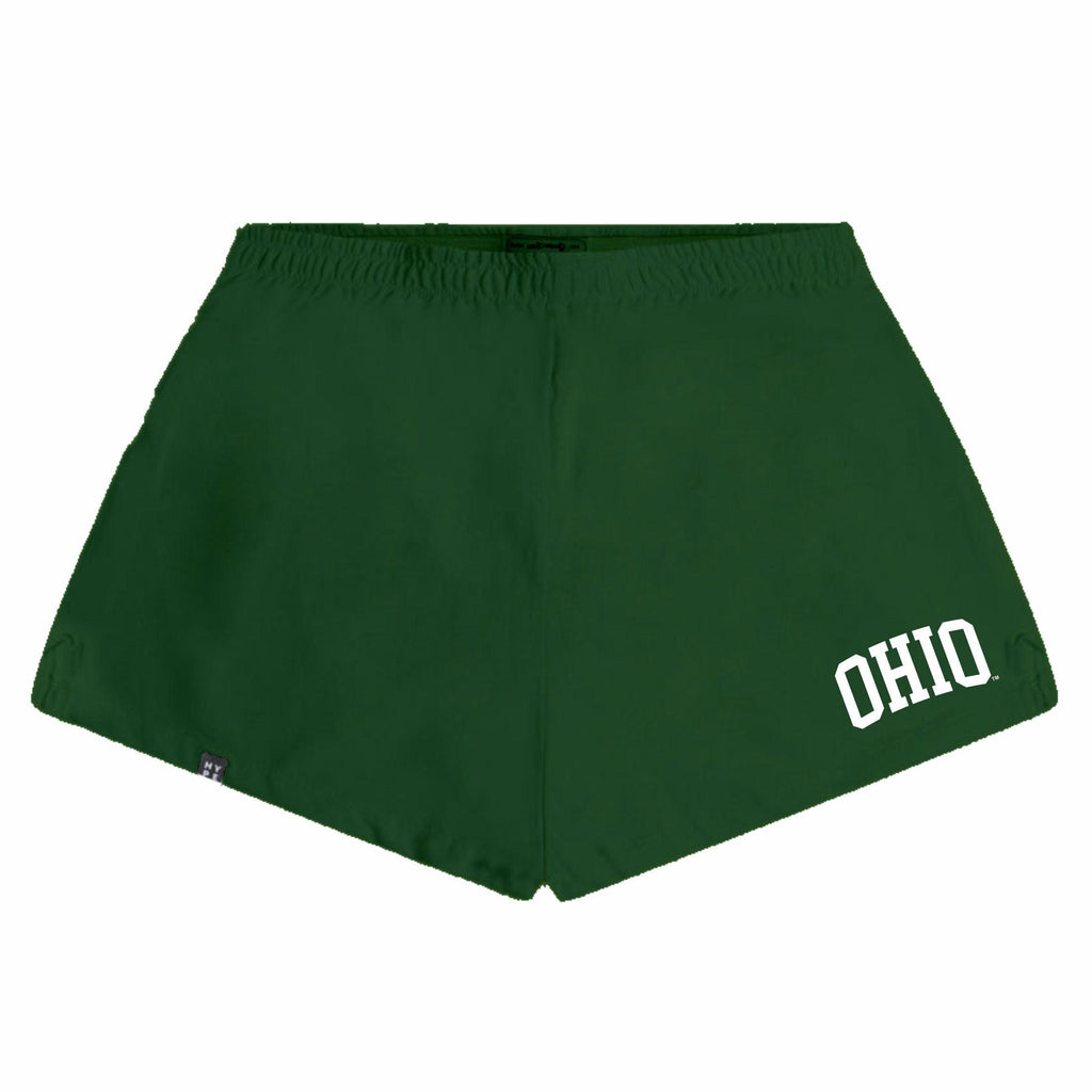 Ohio Bobcats Hype &amp; Vice Green Women's Track Shorts